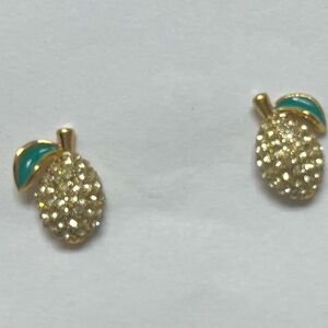 Kate Spade Picnic Perfect Lemon Stud Earrings